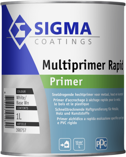 sigma multiprimer rapid kleur 2.5 ltr