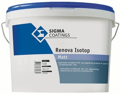 sigma renova isotop matt donkere kleur 5 ltr