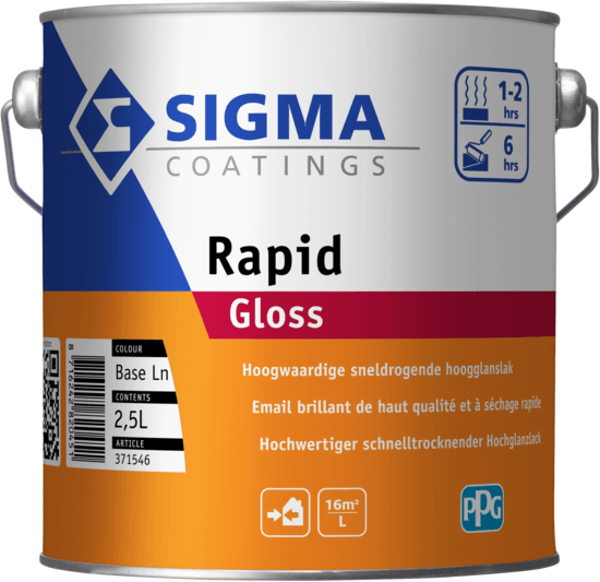 sigma rapid gloss kleur 1 ltr