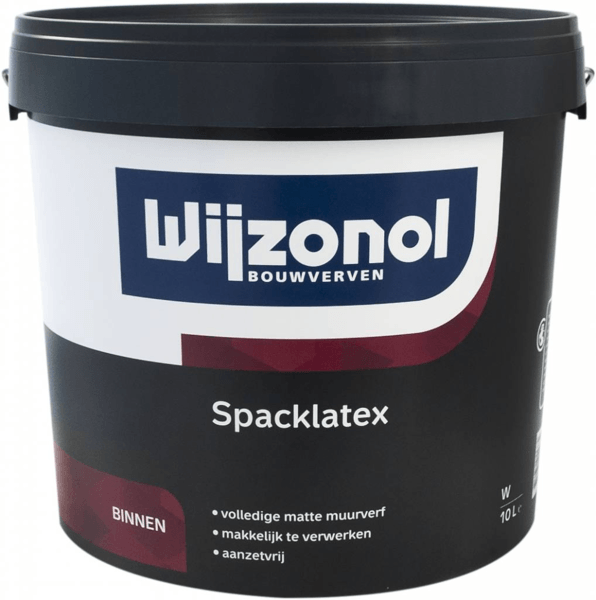 wijzonol spacklatex lichte kleur 10 ltr